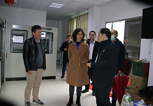 市領(lǐng)導(dǎo)吳曉暉、閆景軍到威華集團(tuán)調(diào)研